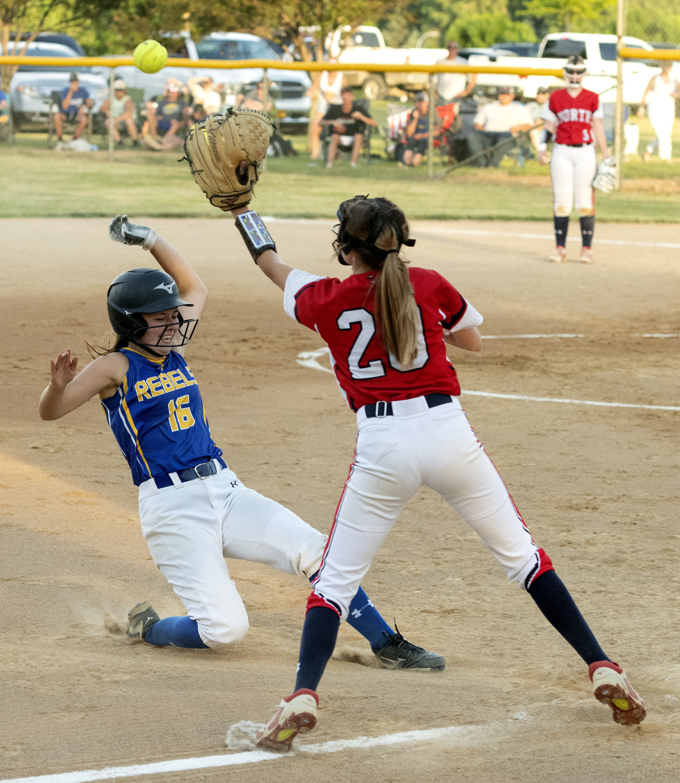 North vs Westwood softball